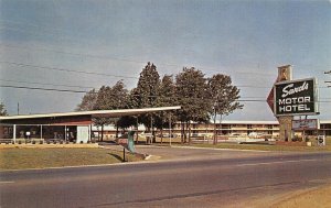 Huntsville, AL Alabama  SANDS MOTOR HOTEL Shockley~Jacks ROADSIDE Motel Postcard