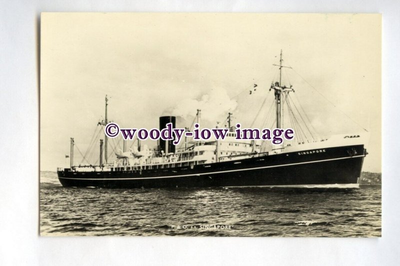 pf0279 - P&O Cargo Ship - Singapore , built 1951 renamed Pando Cove - postcard