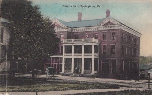 Postcard Empire Inn Springboro PA