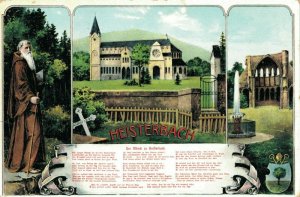 Germany Heisterbach Vintage Postcard 04.54