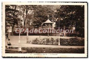 Postcard Old Avesnes Sur Helpe the rotunda