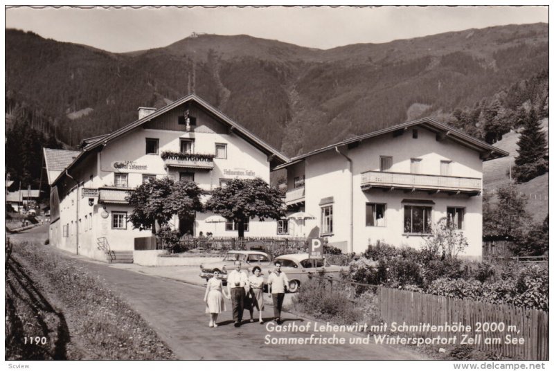 RP: Gasthof Lehenwirt mit Schmittenhohe 2000m , Austria , PU-1966