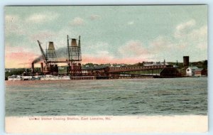 EAST LAMOINE, Maine ME ~ United States COALING STATION 1908  Postcard