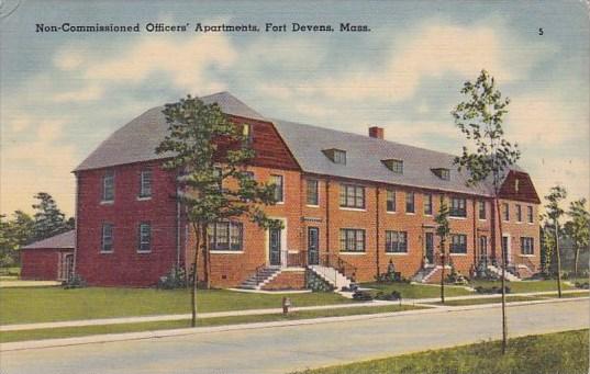 Non Commissioned Officers Apartments Fort Devens Massachusetts