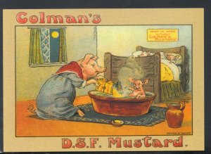 Advertising Postcard - Robert Opie - Food - Colman's D.S.F.Mustard  DD687