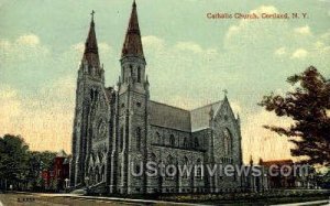 Catholic Church - Cortland, New York NY  