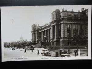 Australia: MELBOURNE Parliament House Old RP PC