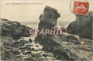 Postcard Old Prefailles (Loire Inf) Rocks Study