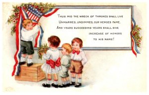 Children , US Flag,Poem