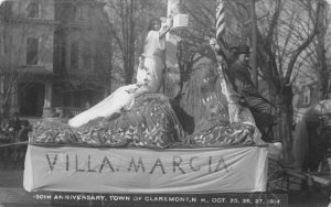 Claremont New Hampshire 150 Anniversary Parade Villa Marcia Real Photo AA69119