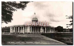 Old Postcard The new town hall Colombo Ceylon Sri Lanka Ceylon