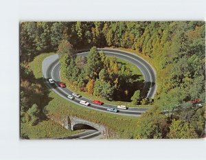 Postcard The Loop-Over, U.S. 441, Great Smoky Mountain National Park