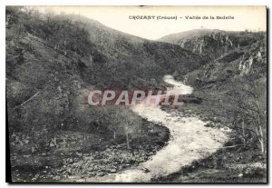 Old Postcard Crozant Creuse Valley of Sedelle