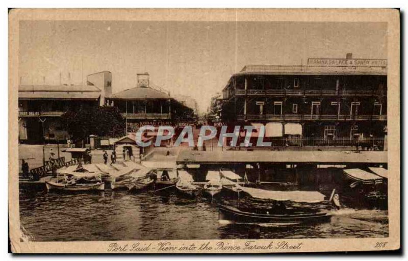 Africa - Africa - Egypt - Egypt - Port Said - - Old Postcard