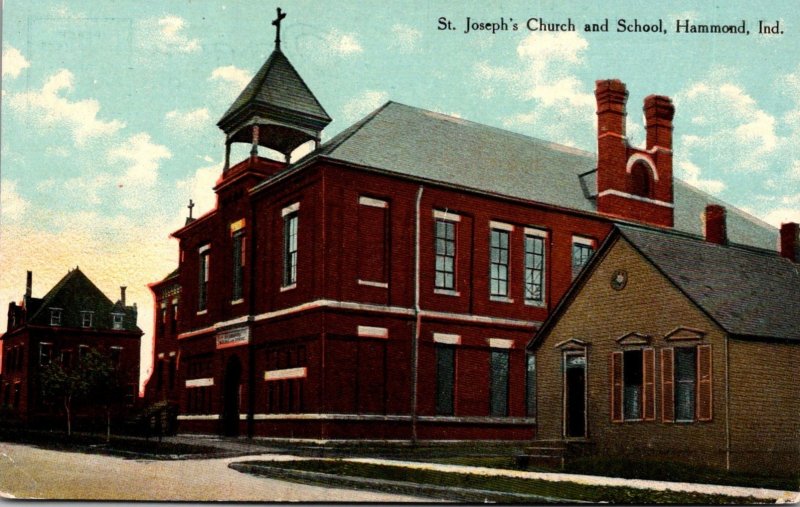 Indiana Hammond St Joseph's Church and School