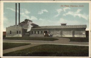 Chariton IA Ice Plant Factory c1920 Postcard rpx