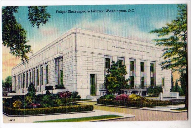 Folger Shakespeare Library, Washington DC