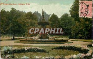 Old Postcard Public Gardens Halifax NS