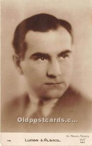 Lucien D Alsace Theater Actor / Actress Unused 