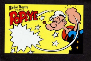 Popeye Cartoons Comic Strips Postal Card First Day Issue Boca Raton Florida FL