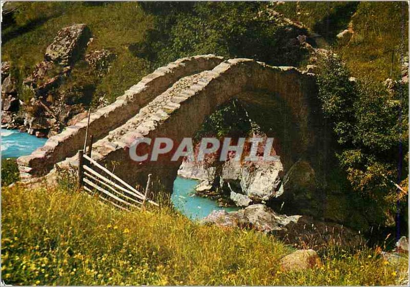 Modern Postcard The Alps Picturesque since 2000 years is happening in the wat...