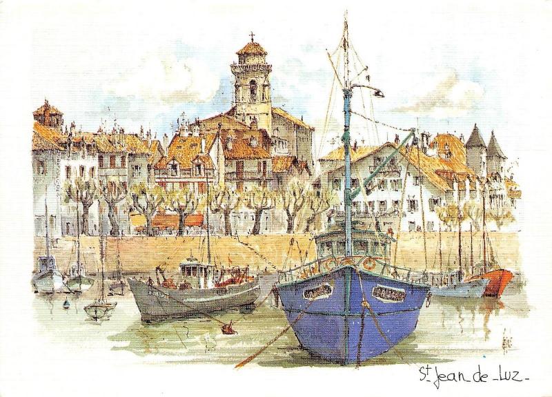 BR15403 Ciboyre St Jean de Luz ship bateaux   postcard  france