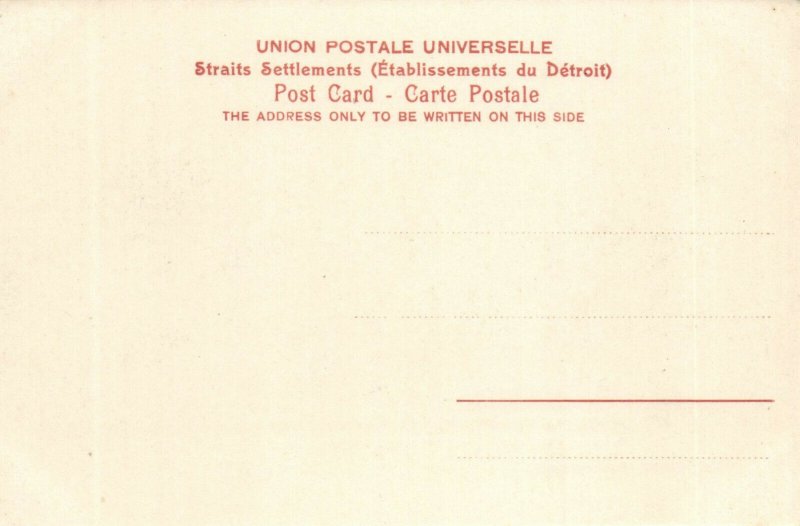 PC CPA SINGAPORE, BATTERY ROAD, Vintage Postcard (b19655)