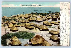North Coast of Cuba Postcard Town of Reconcentrated Dimas 1905 Antique