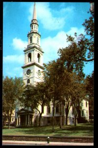 Rhode Island PROVIDENCE First Baptist Church Founded by Roger Williams in1638