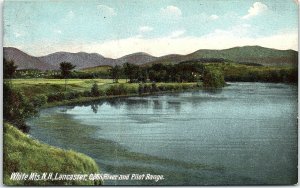 1910s White Mountains New Hampshire Conn River and Pilot Range Postcard 13-50