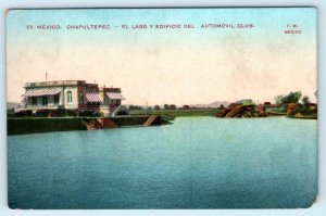 CHAPULTEPEC, MEXICO Lake & Automobile Club EL LAGO y AUTOMOVIL CLUB   Postcard