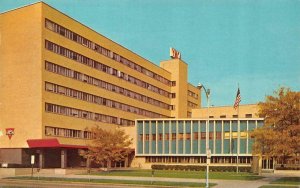 PEORIA, IL Illinois   YMCA BUILDING~Hamilton Avenue   c1960's Chrome Postcard