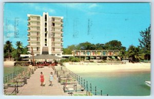 Holiday Inn BARBADOS 1967 Postcard