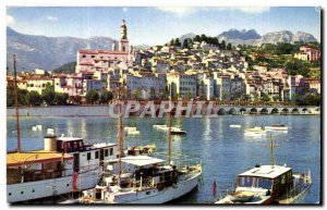 Menton - Old Town - Old Postcard