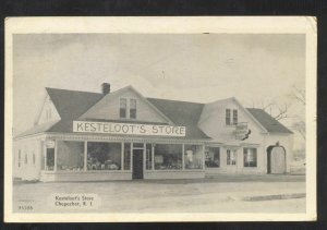 CHEPACHET RHODE ISLAND RI KESTELOOT'S STORE VINTAGE ADVERTISING POSTCARD
