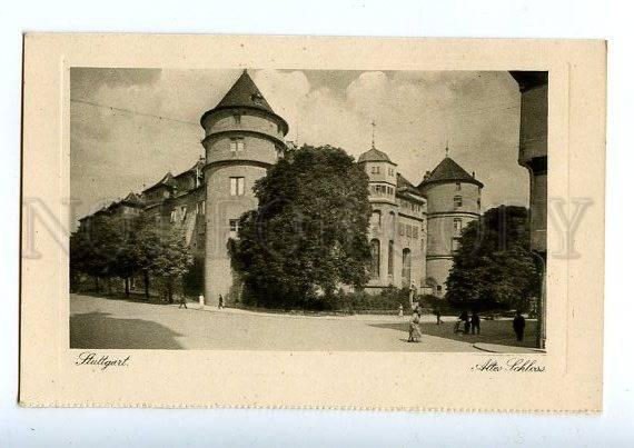 130342 Germany STUTTGART Altes Schloss Old Castle Vintage PC