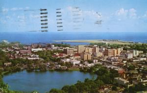 St. Petersburg FL Florida Fla Aerial View c1959 Vintage Postcard D21