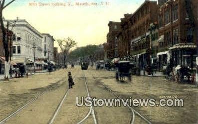 Elm St. in Manchester, New Hampshire