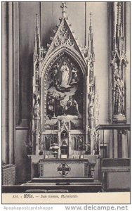 Germany Koeln Dom Inneres Marienaltar