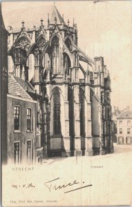 Netherlands Utrecht Domkerk Vintage Postcard B124