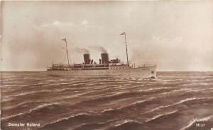 Bg32984 dampfer roland  germany real photo  ship bateaux