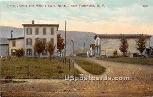 Hotel Charles & Miller's Store - Fultonville, New York NY  