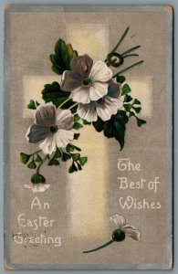 Postcard Easter c1911 Winsch Back An Easter Greeting The Best of Wishes CDS