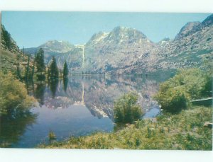 Pre-1980 LAKE SCENE Silver Lake at June by Mammoth LakesCA AE3614