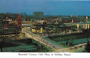 Beautiful Country Club Plaza At Holiday Season Kansas City Missouri