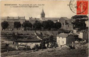 CPA MONTFAUCON - Vue générale - Cure d'air (Les Promenades (517435)