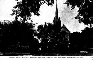 Illinois Evanston Chapel and Library Seabury-Western Theological Seminary