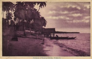 PC CPA SINGAPORE, SEASHORE OF TANJONG KATONG, Vintage Postcard (b19593)