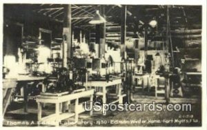 Real Photo - Thomas A Edison Laboratory - Fort Myers, Florida FL  