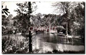 Postcard Modern JUVIGNY-SOUS-ANDAINE (Orne) Pond au Bon Accueil